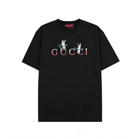 구찌 남성 라운드 반팔티 - Gucci Mens Round Tshirt - guc13937x