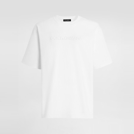 돌체앤가바나 남성 라운드 반팔 티셔츠 - Dolce&Gabbana Mens Round Tshirt - doc13950x