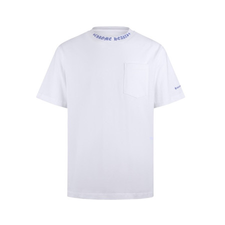 크롬하츠 남성 라운드 반팔티 - Chrom Hearts Mens Round Tshirt - chc13956x