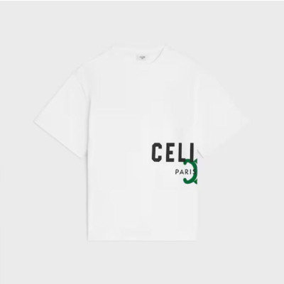 셀린느 남/녀 라운드 발팔티 - Celine Unisex Round Tshirt - ysc13756x