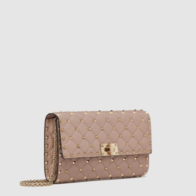 발렌티노 여성 락스터드 스파이크 체인 백 - Valentino Womens Rockstud Spike Chain Bag - vab14842x
