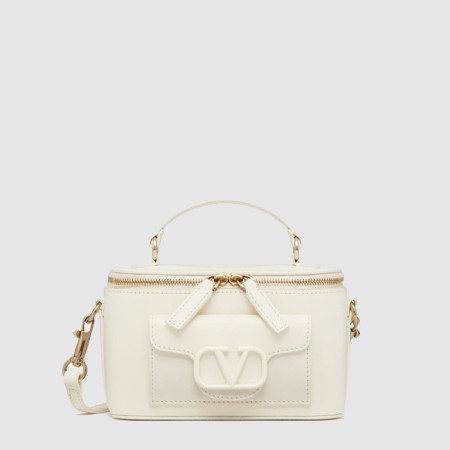 발렌티노 여성 주얼 로고 로코 베니티 케이스 - Valentino Womens Jewel Logo Rocco Vanity Case - vab14845x