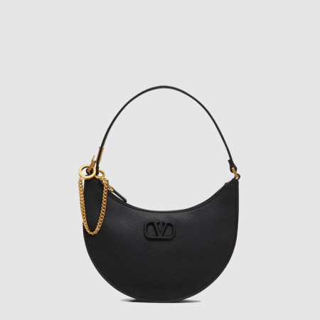 발렌티노 여성 미니 브이로고 시그니처 호보백 - Valentino Womens Mini V-Logo Signature Hobo Bag - vab14850x