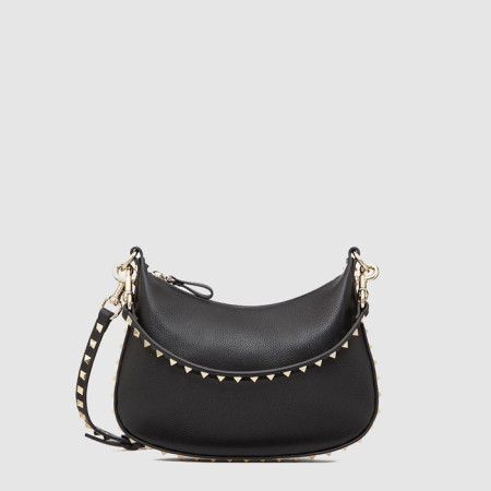 발렌티노 여성 스몰 락스터드 호보 백 - Valentino Womens Small Rockstud Hobo Bag - vab14866x