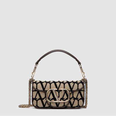 발렌티노 여성 스몰 로코 숄더백 - Valentino Womens Small Rocco Shoulder Bag - vab14876x