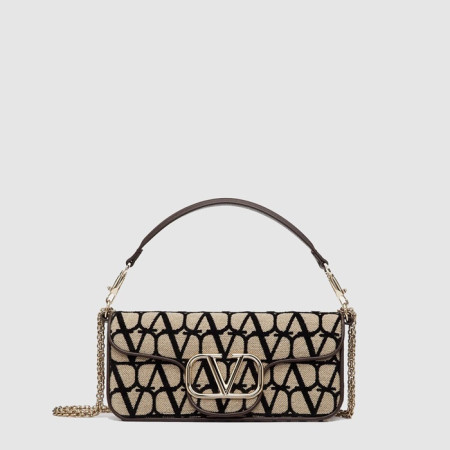 발렌티노 여성 스몰 로코 숄더백 - Valentino Womens Small Rocco Shoulder Bag - vab14877x