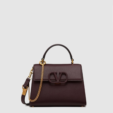 발렌티노 여성 스몰 브이슬링 탑 핸들 백 - Valentino Womens Small V-Sling Top Handle Bag - vab14918x