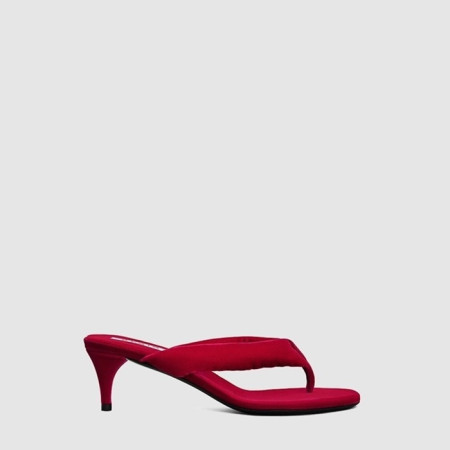 알라이아 여성 힐 통 뮬 - Alaia Womens Heeled Tub Mule - als13675x