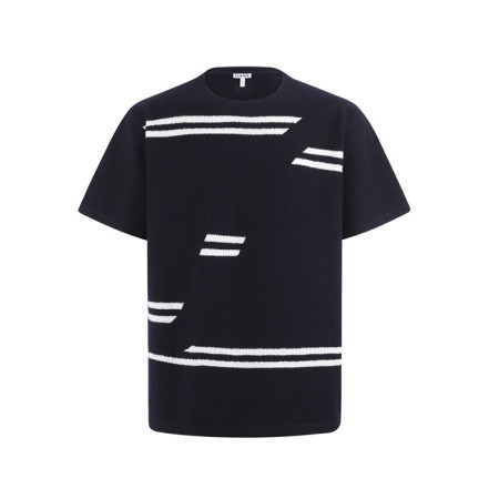 로에베 남성 라운드 반팔티 - Loewe Mens Round Tshirt - loc14027x