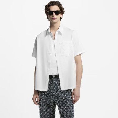 루이비통 남성 반팔 셔츠 - Louis vuitton Mens Polo Shirts - lvc14032x