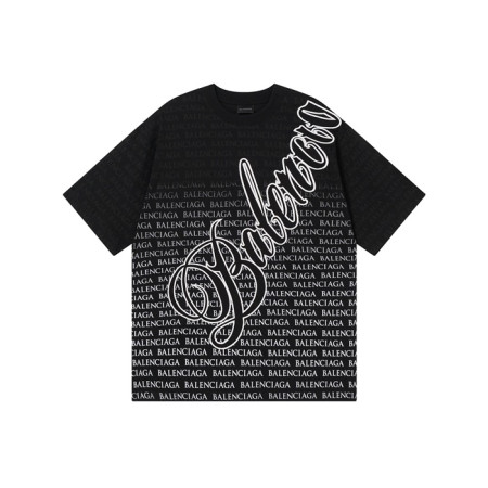 발렌시아가 남성 라운드 반팔 티셔츠 - Balenciaga Mens Round Tshirt - bac14037x