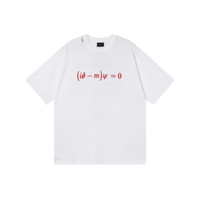 발렌시아가 남성 라운드 반팔 티셔츠 - Balenciaga Mens Round Tshirt - bac14041x