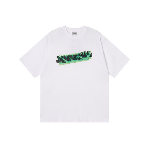 발렌시아가 남성 라운드 반팔 티셔츠 - Balenciaga Mens Round Tshirt - bac14044x