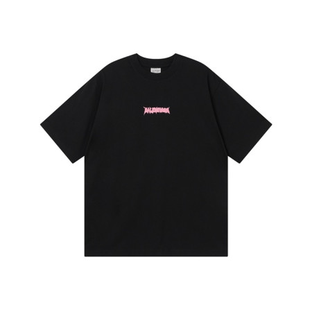 발렌시아가 남성 라운드 반팔 티셔츠 - Balenciaga Mens Round Tshirt - bac14045x