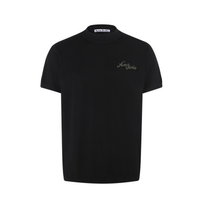 아크네 남성 라운드 반팔티 - Acne Mens Round Tshirt - anc14049x