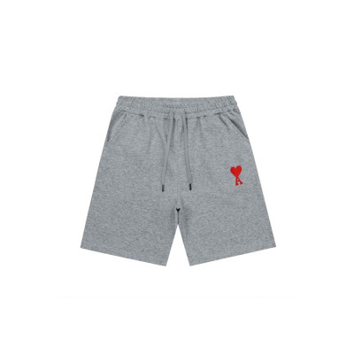 아미 남성 클래식 반바지 - Ami Mens Classic Half-pants - amc14056x