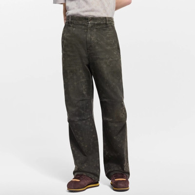 루이비통 남성 모노그램 청바지 - Louis vuitton Mens Monogram Jeans - lvc14060x