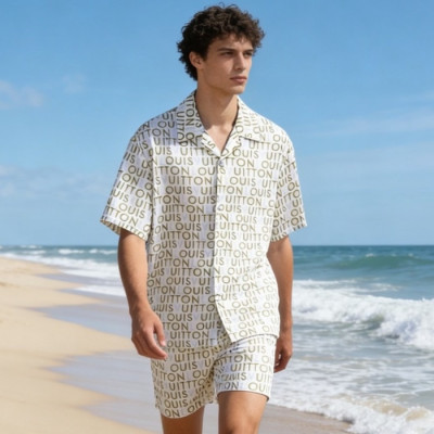 루이비통 남성 반팔 투피스 - Louis vuitton Mens Two-pieces - lvc14065x