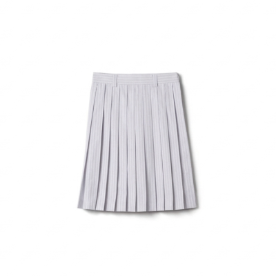 미우미우 여성 플리츠 미디 스커트 - Miumiu Womens Pleated Striped Midi Skirt - mic14071x