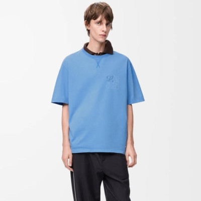 로에베 남성 루즈핏 반팔티 - Loewe Mens Loose Fit Tshirt - loc14076x