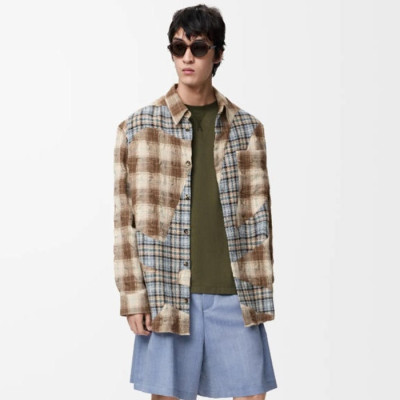 로에베 남성 루즈핏 반팔티 - Loewe Mens Loose Fit Tshirt - loc14077x