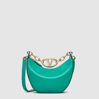 발렌티노 여성 브이로고 문 미니 호보백 - Valentino Womens V-Logo Moon Mini Hobo Bag - vab14965x