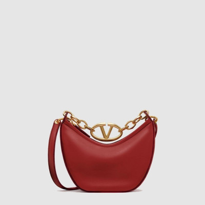 발렌티노 여성 브이로고 문 미니 호보백 - Valentino Womens V-Logo Moon Mini Hobo Bag - vab14976x