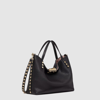 발렌티노 여성 스몰 가죽 락스터드 백 - Valentino Womens Small Leather Rockstud Bag - vab14977x