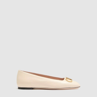 발렌티노 여성 나파 발레리나 - Valentino Womens Nappa Ballerinas - vas13716x