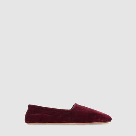 더 로우 여성 폰티 벨벳 슬리퍼 - Tthe Row Womens Ponti Velvet Slippers - ths13719x