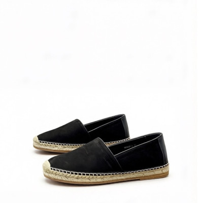 브루넬로쿠치넬리 남성 그레인 레더 에스파듀 - Brunello Cucinelli Mens Grain Leather Espadrilles - brs13726x