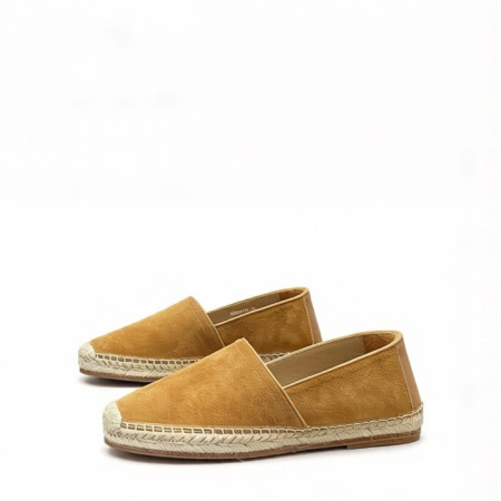 브루넬로쿠치넬리 남성 그레인 레더 에스파듀 - Brunello Cucinelli Mens Grain Leather Espadrilles - brs13727x