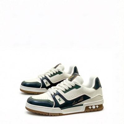 루이비통 남성 LV 트레이너 스니커즈 - Louis vuitton Mens LV Trainer Sneakers - lvs13740x