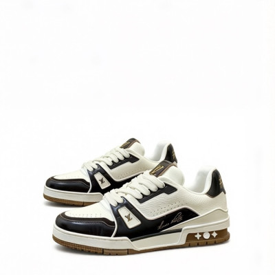 루이비통 남성 LV 트레이너 스니커즈 - Louis vuitton Mens LV Trainer Sneakers - lvs13742x