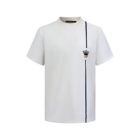 루이비통 남성 라운드 반팔티 - Louis vuitton Mens Round Tshirt - lvc14082x