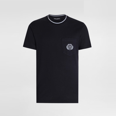 돌체앤가바나 남성 라운드 티셔츠 - Dolce&Gabbana Mens Round Tshirt - doc14124x