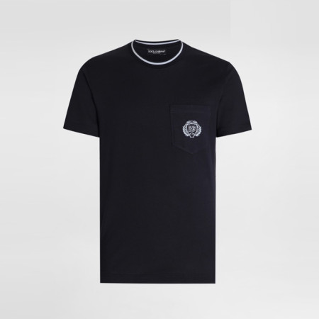 돌체앤가바나 남성 라운드 티셔츠 - Dolce&Gabbana Mens Round Tshirt - doc14124x