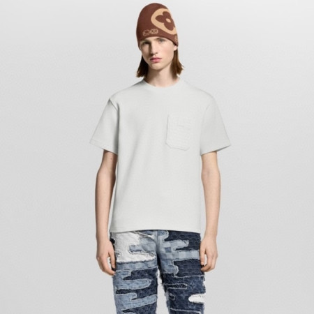 루이비통 남성 라운드 반팔티 - Louis vuitton Mens Round Tshirt - lvc14126x