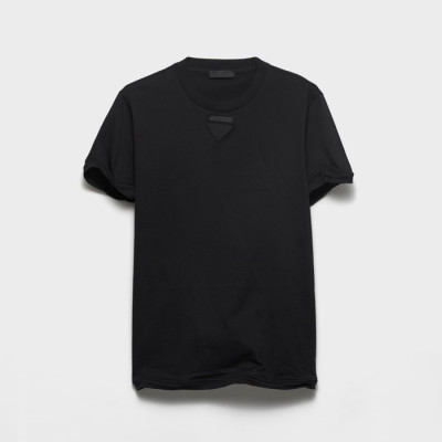프라다 남성 라운드 반팔티 - Prada Mens Round Tshirt - prc14149x