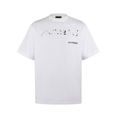발렌시아가 남성 라운드 반팔 티셔츠 - Balenciaga Mens Round Tshirt - bac14156x