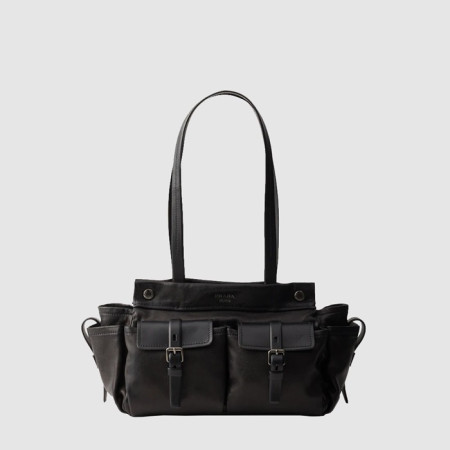 프라다 여성 루트 미디엄 가죽 토트백 - Prada Womens Root Medium Leather Tote Bag - prb15015x