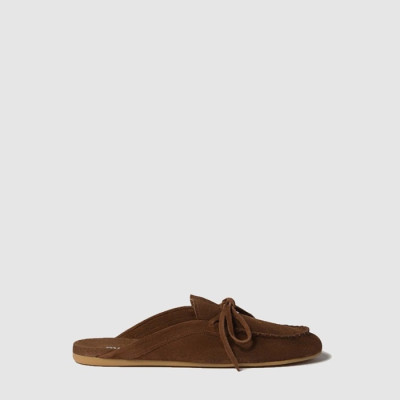 미우미우 여성 스웨이드 뮬 - Miumiu Womens Suede Mule - mis13811x