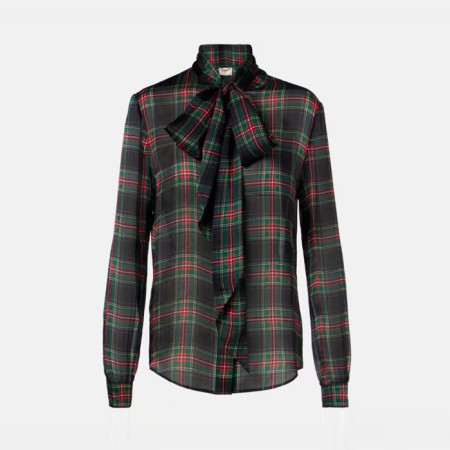 입생로랑 여성 실크 셔츠 - Saint Laurent Womens Silk Shirts - ysc14167x