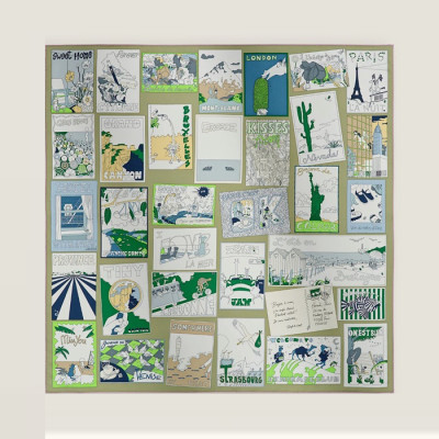 에르메스 여성 스퀘어 스카프 - Hermes Womens Square Scarf - acc7141x