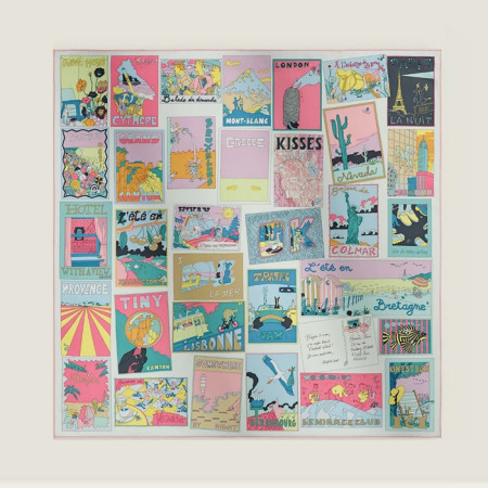 에르메스 여성 스퀘어 스카프 - Hermes Womens Square Scarf - acc7142x