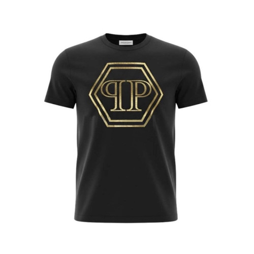 필립플레인 남성 라운드 반팔티 - Philipp-plein Mens Round Tshirt - phc14189x