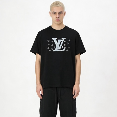 루이비통 남성 라운드 반팔티 - Louis vuitton Mens Round Tshirt - lvc14193x