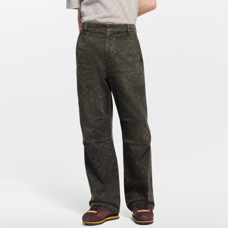 루이비통 남성 모노그램 청바지 - Louis vuitton Mens Monogram Jeans - lvc14194x