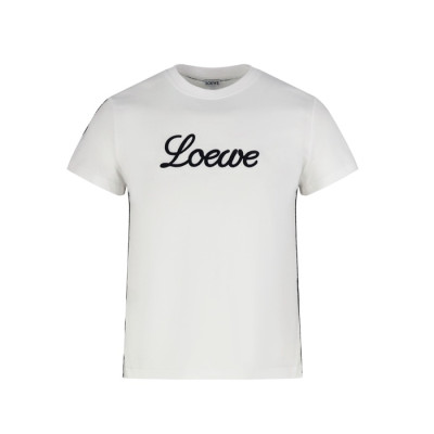 로에베 여성 라운드 반팔티 - Loewe Womens Round Tshirt - loc14198x