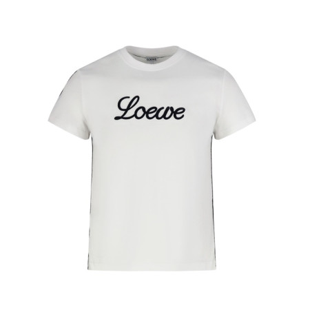 로에베 여성 라운드 반팔티 - Loewe Womens Round Tshirt - loc14198x